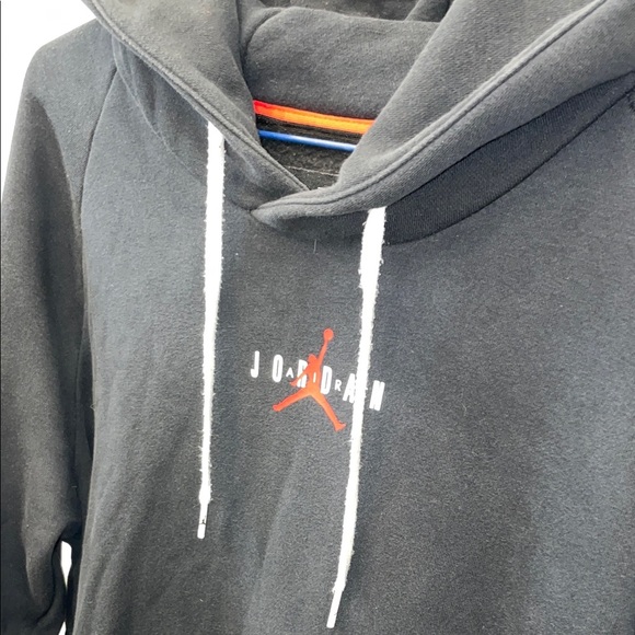 Men's Black Jordan Jumpman Pullover Hoodie - Picture 3 of 13